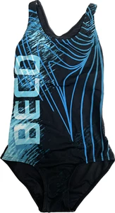 BECO Damen Badeanzug Schwimmanzug Swimwear 6470 schwarz/blau Gr. 36 - Bild 1 von 1