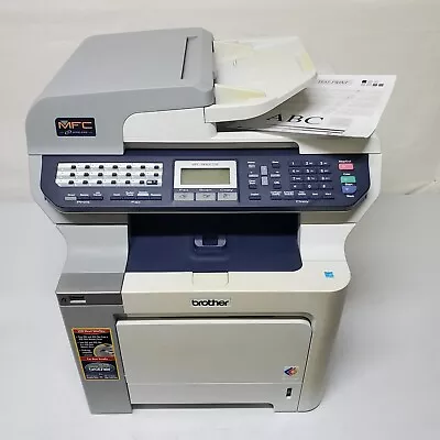 Brother MFC-9840CDW Color Laser Printer NO TONERS/DRUM All-In-One - Image 1 of 4