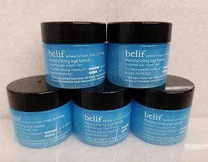 5 Belif Moisturizing Eye Bomb Essential Eye Cream -0.17oz.