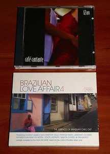 2x LATIN CHILL OUT CD Lot CAFE CANTANTE & BRAZILIAN LOVE AFFAIR 4 Lounge Jazz - Imagen 1 de 5
