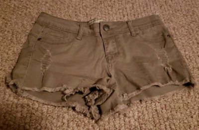 Pantalones Cortos Chinos Corte Destruidos Talla 5 Hot Kiss Para Mujer  Foto 1 de 3