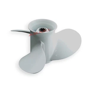 Aluminum Propeller 683-45943-00-EL 3X9.25X10.5 For YAMAHA Outboard 9.9/15/20 HP - Picture 1 of 9