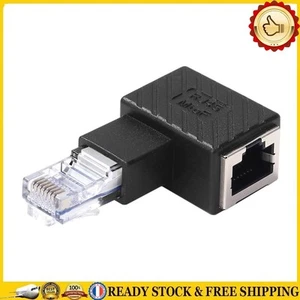 Adaptateur convertisseur RJ45 mâle vers femelle, connecteur réseau LAN (gauche) - Afbeelding 1 van 9