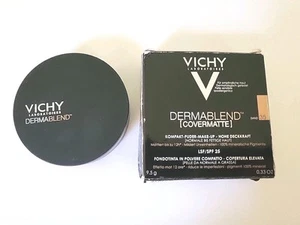 Base en polvo compacta Vichy Dermablend Covermatte 9,5 g sombra ARENA 35 SPF 25 - Imagen 1 de 3