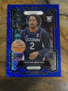Selecciones de draft Panini Prizm 2024 Tristen Newton azul brillo FOTL RC/19 UCONN - Imagen 1 de 2