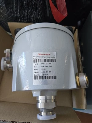 Filtro químico de entrada de bomba de vacío Edwards modelo ITC20 P/N A444-10-000 Foto 1 de 4