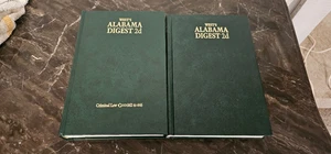 Lot of 2 Alabama Law Books West's Alabama Digest - Foto 1 di 2