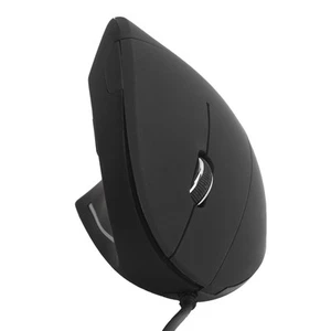 Wired Left Hand Mouse Vertical Ergonomic 800/1200/1600Dpi Usb Optical For BUU - Picture 1 of 12