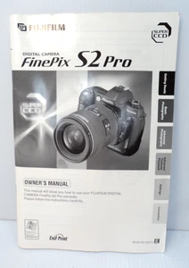 FujiFilm FinePix S2 Pro Digital Camera Original Instruction Manual - Picture 1 of 2