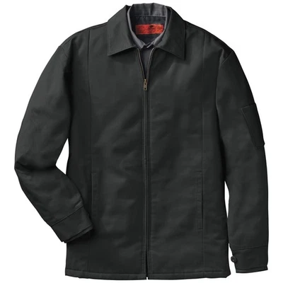 NEW Red Kap 4XLARGE Perma-Lined Panel Jacket JT50 BLACK  LINED JACKET - Image 1 of 3