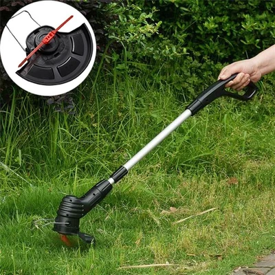 Cordless Grass Trimmer Cutter Electric Strimmer Rechargeable Weed Garden Lawn - Image 1 of 4
