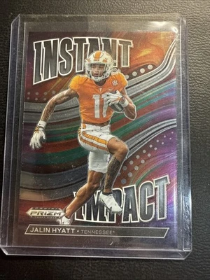 2023 Panini Prizm Draft Picks - Instant Impact Jalin Hyatt #II-12 (RC) - Image 1 of 2