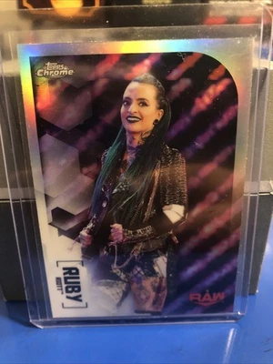 2020 Topps Chrome WWE - Ruby Riott #53 Refractor - Image 1 of 2