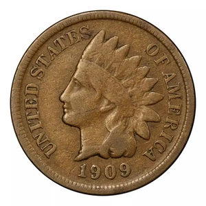 1909-S Indian Head Cent PCGS F-12 BN CAC - Picture 1 of 4