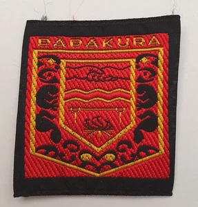 Pfadfinder Papakura District Neuseeland Band Patch Abzeichen. - Bild 1 von 3