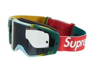 DS New Supreme Honda Fox Racing Vue Goggles Moss FW19 Authentic Sports Active OG - Picture 1 of 9