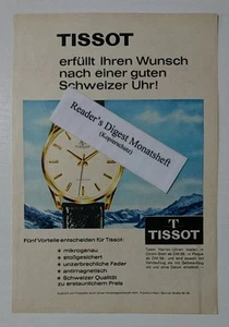 # Werbeanzeige/advertisement A5: Tissot Schweizer Uhr 1961 (260716143) - Bild 1 von 1