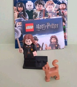 New Lego Minifigures Harry Potter 71022 - Hermione Granger in School Robes & Cat - Picture 1 of 1