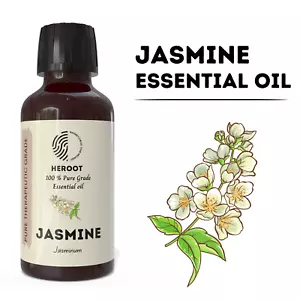 Pure Jasmine Oil - Therapeutic Essential Oil for Relaxation, Radiant Skin & Mood - Picture 1 of 7