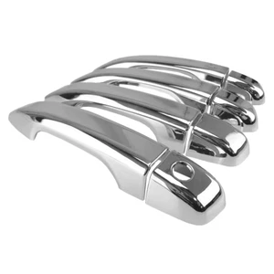 For 18–20 Honda Accord Chrome Door Handle Cover Trim Overlay ABS 4DR Set - Picture 1 of 8