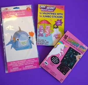 Care Bears , Unicorns PLUS Craft, Letter, Stickers Hearts Bundle - Picture 1 of 7