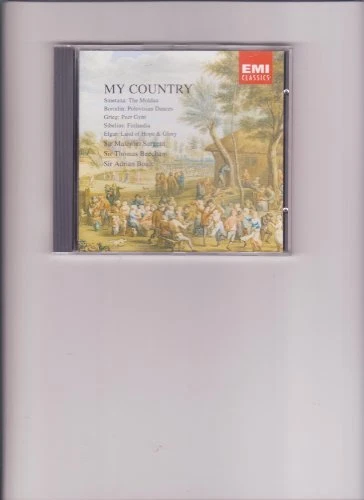 MY COUNTRY - SMETANA, SIBELIUS,GRIEG,BORODIN,ELGAR,SARGENT, BEECHAM - Image 1 of 1