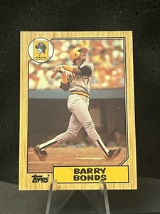 1987 Topps Baseball Card #320 Barry Bonds (RC) - Picture 1 of 1