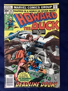 CÓMICS HOWARD THE DUCK 16 EN ESTADO BASTANTE BUENO 1977 DE MARVEL EDAD DE BRONCE. - Imagen 1 de 5