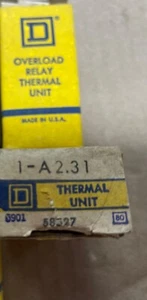 Square D A2.31 Overload Relay Thermal Unit - Picture 1 of 2