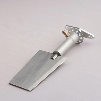 #798 CNC FSR-V Rudder W/ Rudder Mount for 15CC Gasoline Nitro RC Boat Marine - Image 1 of 4