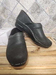 Mary Janes de cuero negro Dansko/enfermería/ocupacional - talla 39 8,5/9 EE. UU. - Imagen 1 de 17