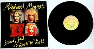 EX/EX Michael Monroe Dead Jail Or Rock n Roll 12"  VINYL 1989 Hanoi Rocks GnR - Picture 1 of 2