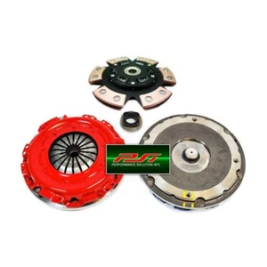 PSI STAGE 3 CLUTCH KIT+ FLYWHEEL 95-99 MITSUBISHI ECLIPSE RS GS EAGLE TALON ESi - Picture 1 of 3