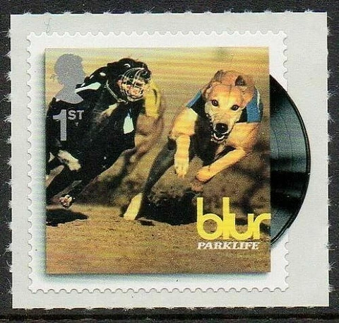 Parklife (Blur) self-adhesive 2010 stamp Cover