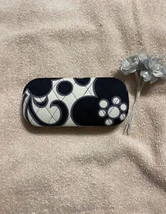 Vera Bradley Night & Day Glasses Case Clamshell Case Soft Interior Retired NEW - Picture 1 of 4