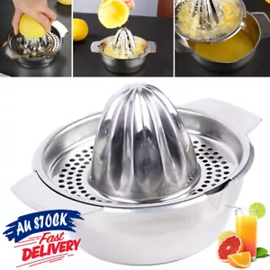 Orange Lime Squeezers Press Kitchen Tool Juicer Hand Citru Lemon Stainless Steel - Picture 1 of 11