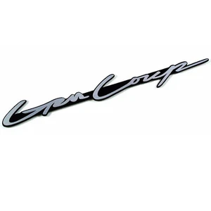 DTK Car Cursive Sticker Lettering Slogans Emblem 30142 for Genesis Coupe - Picture 1 of 5