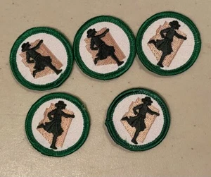 Parche Insignia Juliette Lowe Juliette Historia Niña Scout Julieta Redonda Coser en Scouts - Imagen 1 de 1