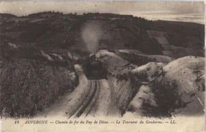 PUY de DÔME 63 TRAIN Tournant du Gendarme CPA écrite à Mme BOUDET Fernand 1914 - Picture 1 of 2