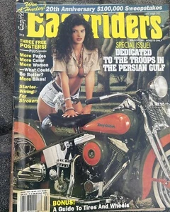 VINTAGE EASYRIDERS MAGAZINE DEDICATED TO PERSIAN GULF TROOPS HARLEY MOTORCYCLE 1 - Picture 1 of 11