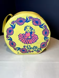 Vintage Buffy Barbie gelbe hawaiianische Kunststofftasche - Bild 1 von 3