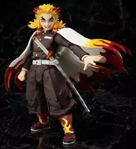 BUZZmod. Rengoku Kyojuro Demon Slayer: Kimetsu no Yaiba 1/12 Action ... Figure - Picture 1 of 1
