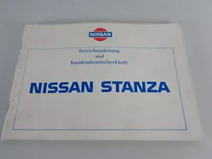 Istruzioni D'Uso / Manuale Nissan/Datsun Stanza T11 Stand 1985 - Foto 1 di 1