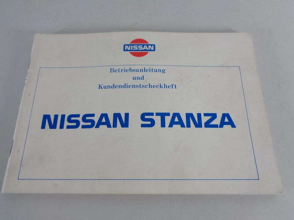 Manuale Nissan / Datsun Stanza T11 Anno 1985 - Immagine 1 di 1
