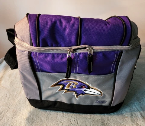 Baltimore Ravens NFL 24-Can Cooler Coleman new (BOX #8) Cover