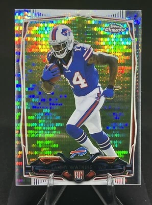 SAMMY WATKINS 2014 Topps Chrome MINI PRISM REFRACTOR /102 Bills Rookie RC #138 - Image 1 of 2