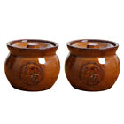Chinese Style Stew Pot Set - Porcelain Vintage Soup Casserole
