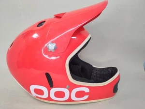 POC Cortex Flow Helmet Red Old School BMX Style - Picture 1 of 11
