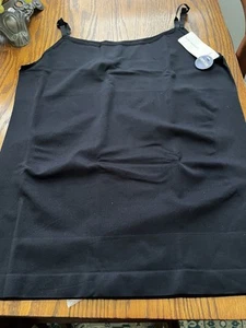 NWT Shaper Cami Scoop Neck Sz 4XL Black Adjustable Strap - Picture 1 of 6