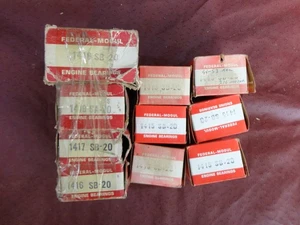 Nos 1948 53 Chevrolet 216 235 L6 Engine .20 Main Rod Bearing Set Federal Mogul - Picture 1 of 4